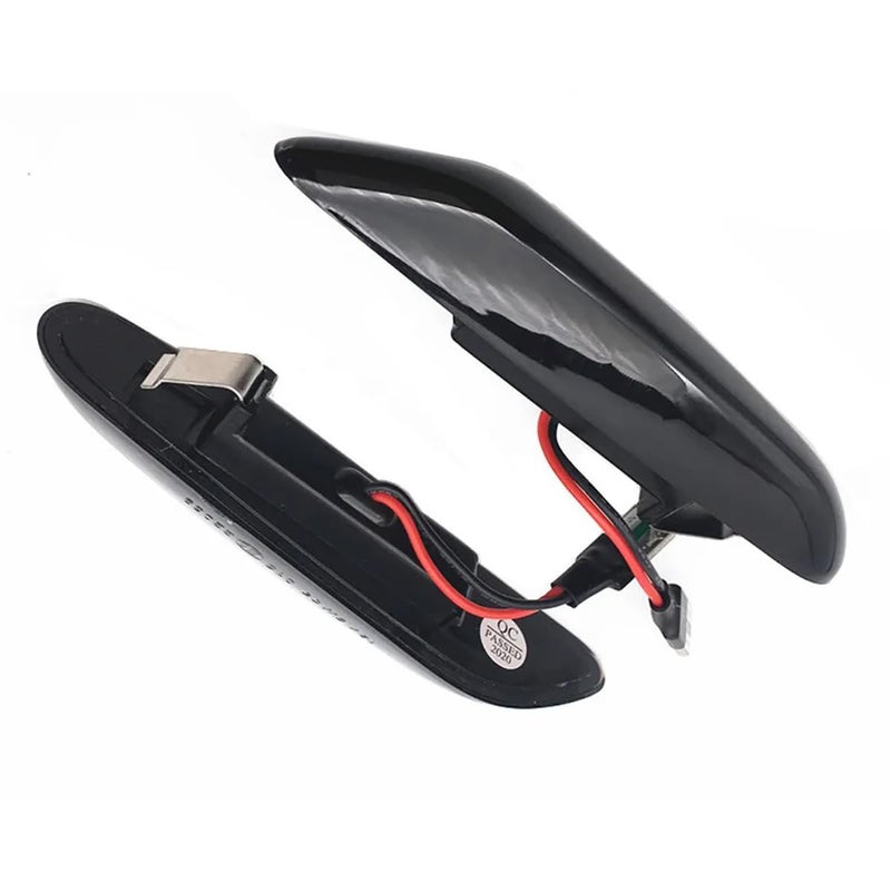 csslyzl Dynamic Amber LED Side Marker Light Sequential Blinker Turn Signal Lamp Assembly Replacement For BMW E82 E87 E90 E91 E92 E93 E60 E46 E83 X3 E53 X5 335i 328i 330i - Image 3